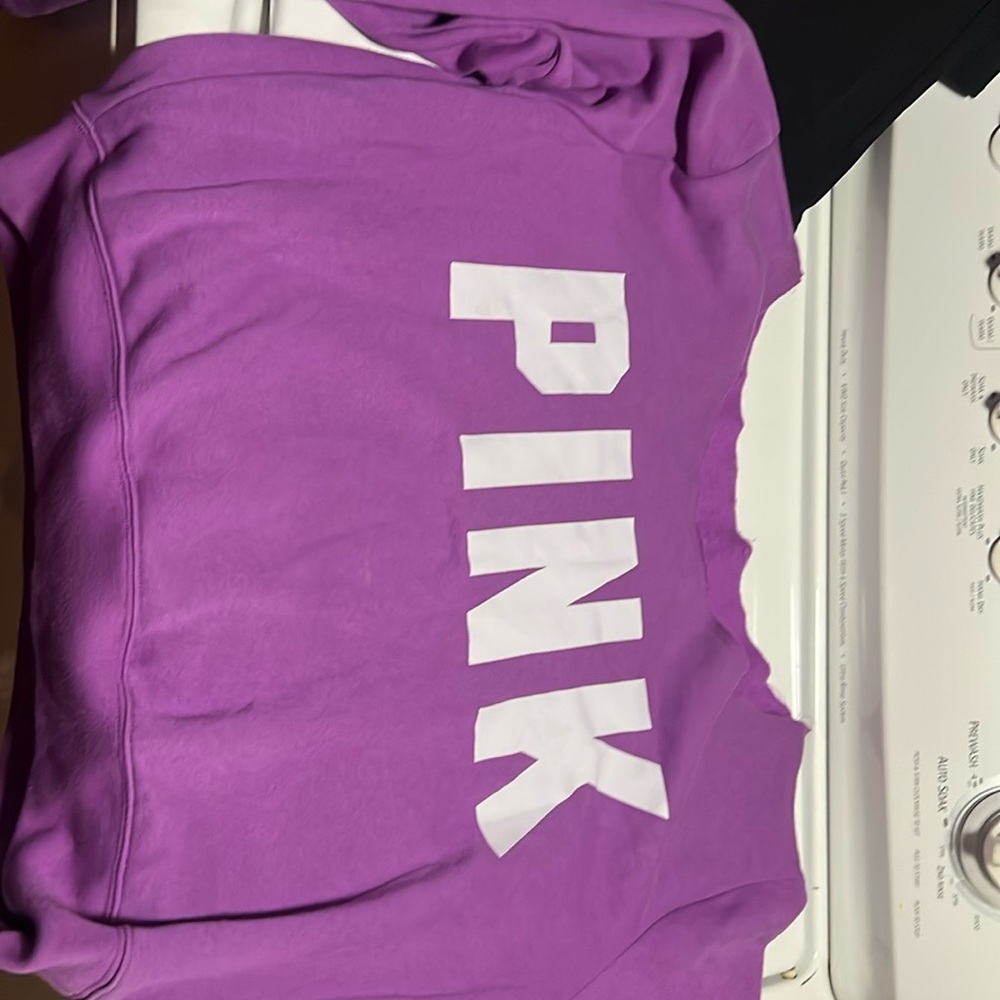 pink brand sweatshirt